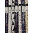 1.5m 7ASST BLUES ASST GLITTER ROLLWRAP 42S