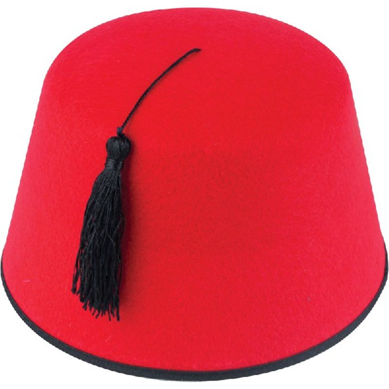 RED FEZ HAT