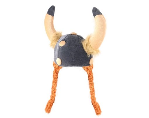 ADULT VIKING W/PLAITS HAT