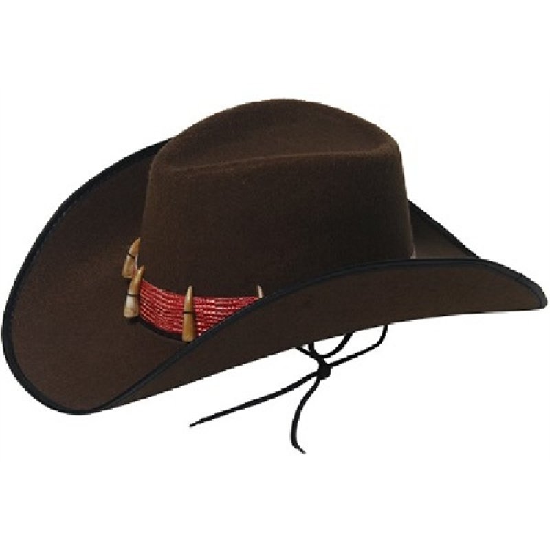 ADULT COWBOY W/TEETH HAT