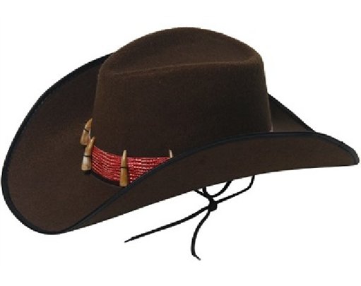 ADULT COWBOY W/TEETH HAT