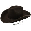 ADULT BLACK COWBOY HAT