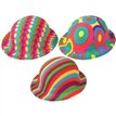 PLASTIC JAZZY BOWLER HAT
