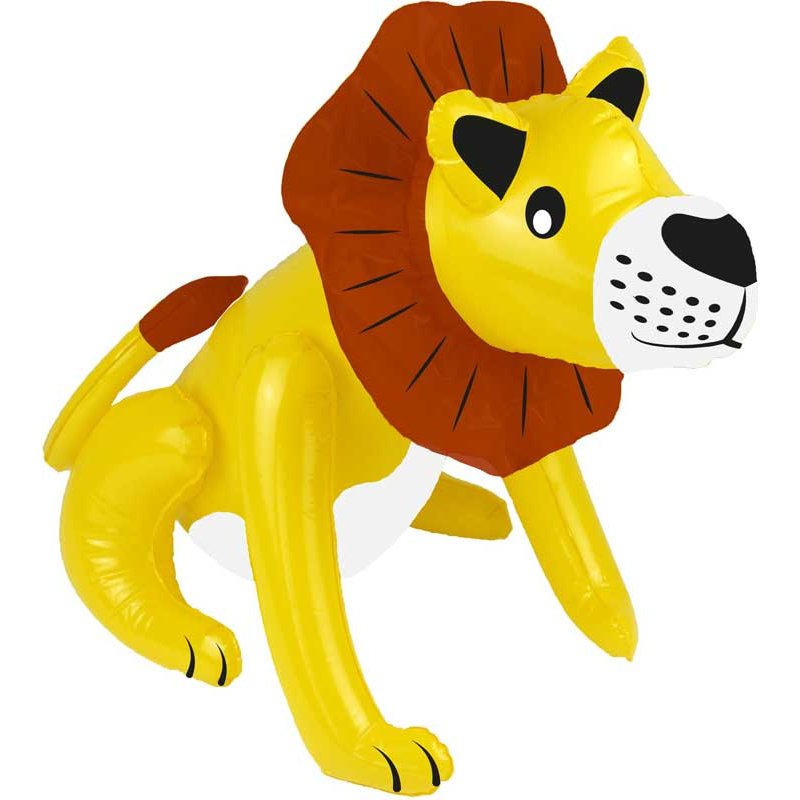 53cm INFLATABLE LION