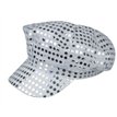 70s ADULT SILVER SEQUIN HAT