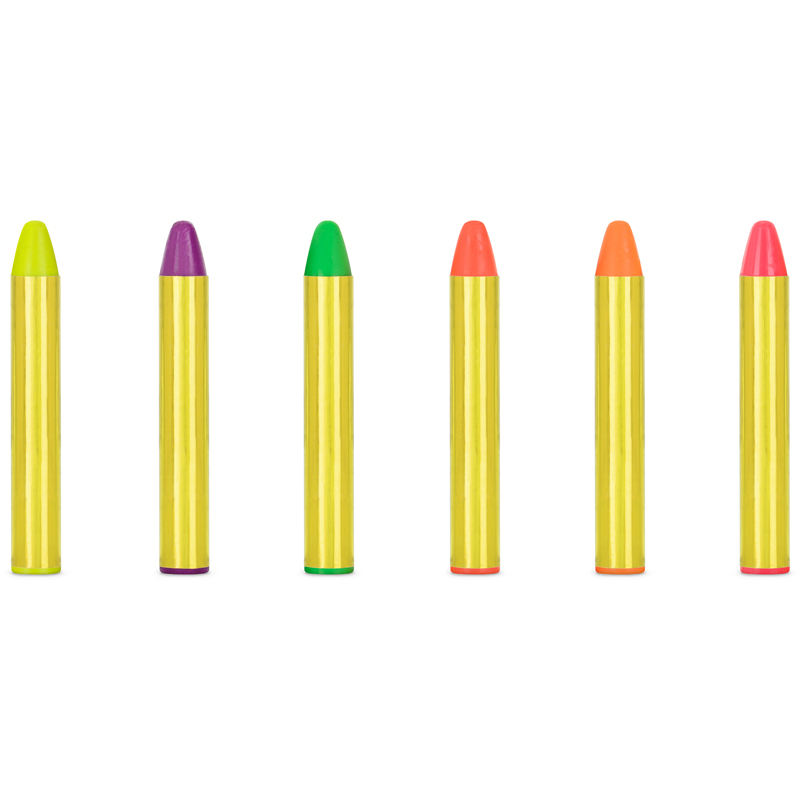 6PC FACE PAINT CRAYONS
