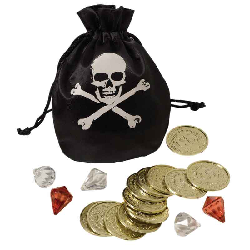 PIRATE COIN & POUCH SET