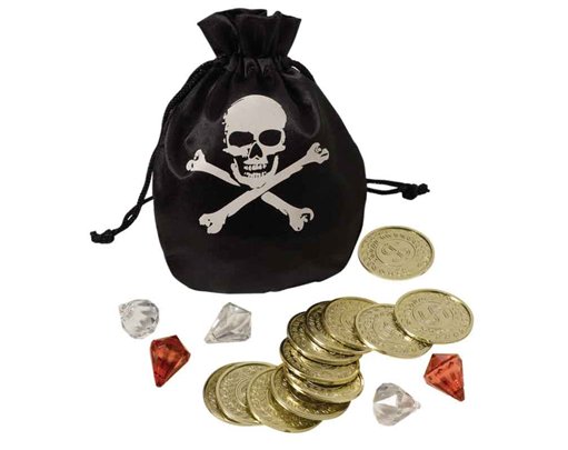 PIRATE COIN & POUCH SET