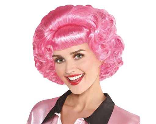 GREASE FRENCHY PINK WIG