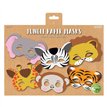 6ASST JUNGLE PAPER MASK