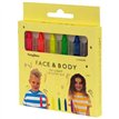 6PC UV GLOW FACE PAINT CRAYONS