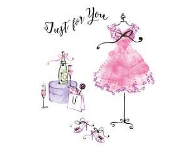 FASHION FEMALE ELVIN GIFT TAG  12S