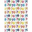 70TH BIRTHDAY ELVIN G/WRAP  24S