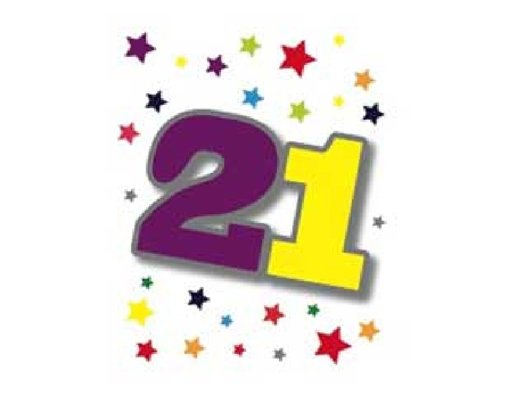 21ST ELVIN  GIFT TAG  12S