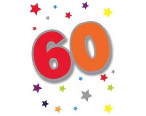 60TH ELVIN GIFT TAG  12S