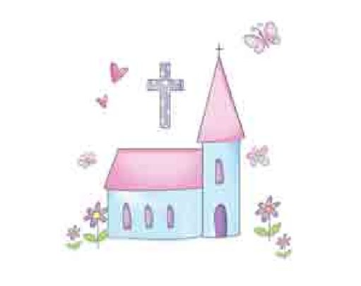 CHRISTENING ELVIN GIFT TAG  12S