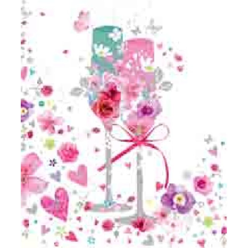 ENGAGEMENT ELVIN GIFT TAG  12S