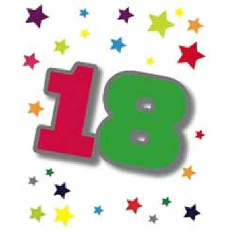 18TH ELVIN GIFT TAG  12S
