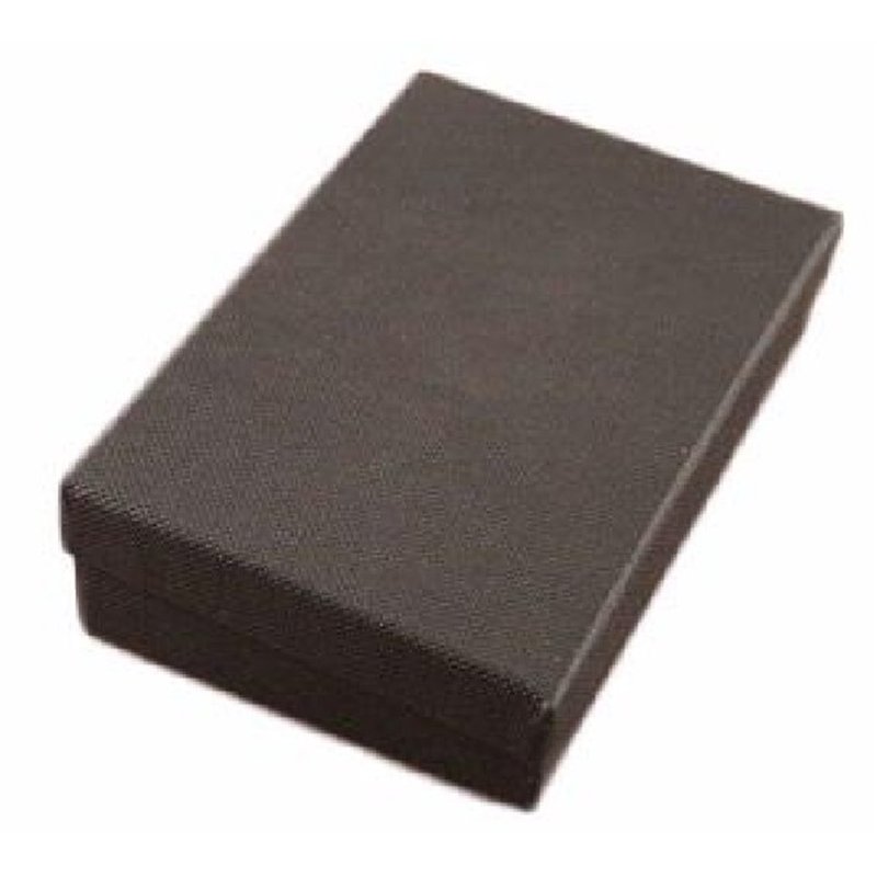 7X11X2.5CM BLACK GIFTBOX  12S