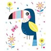 CUTE FEMALE ELVIN GIFT TAG  12S
