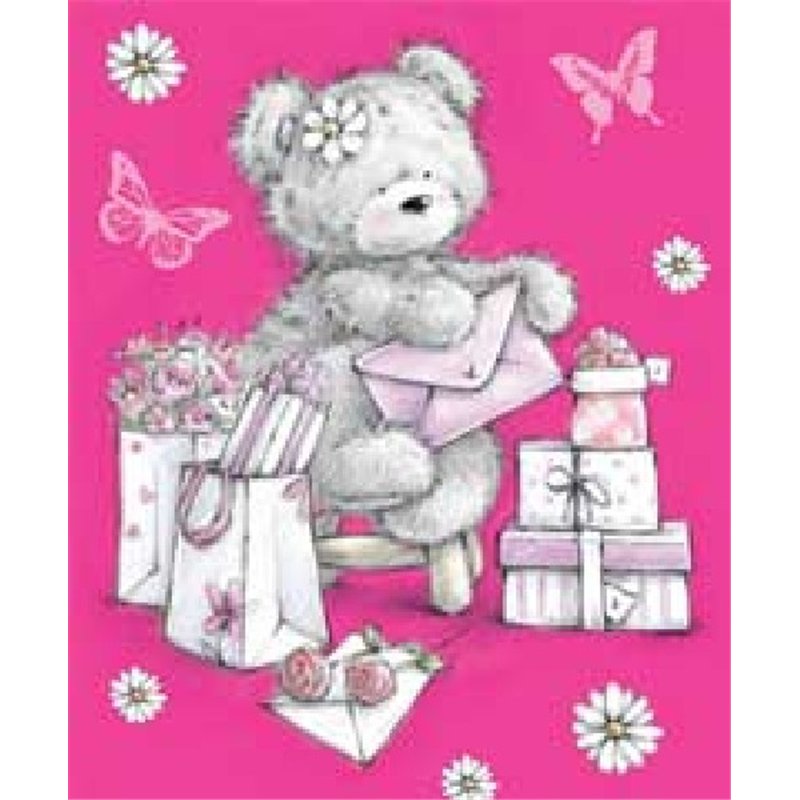 CUTE FEMALE ELVIN GIFT TAG  12S