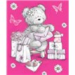 CUTE FEMALE ELVIN GIFT TAG  12S