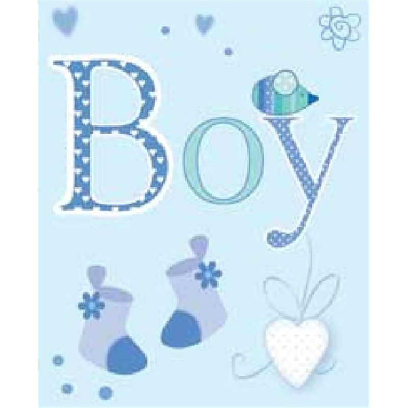 BABY BOY ELVIN GIFT TAG  12S