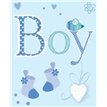 BABY BOY ELVIN GIFT TAG  12S