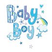 BABY BOY ELVIN GIFT TAG  12S