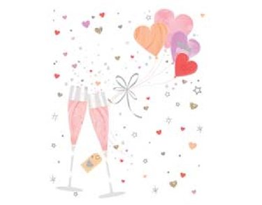 WEDDING ELVIN GIFT TAG  12S