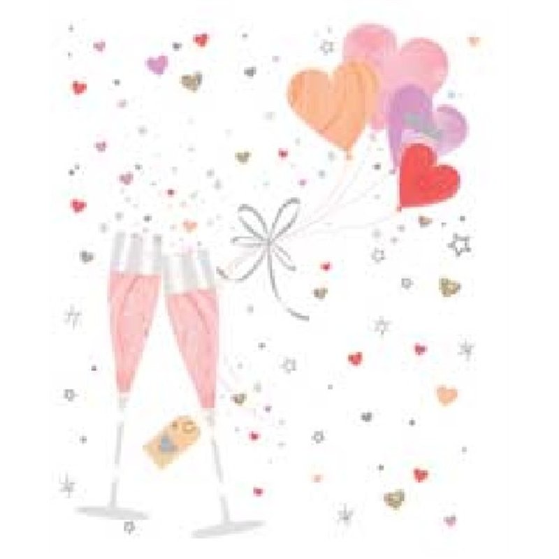 WEDDING ELVIN GIFT TAG  12S