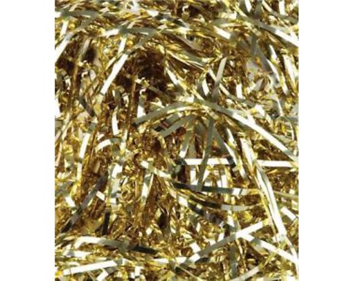 28G MET GOLD SHREDDED TISSUE  6S