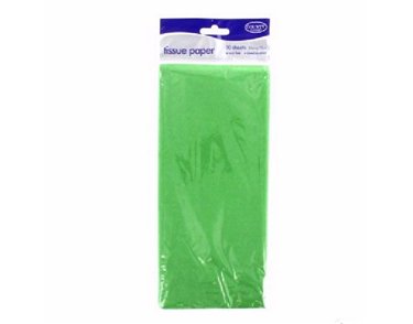 (10) LIGHT GREEN TISSUE PAPER  12S