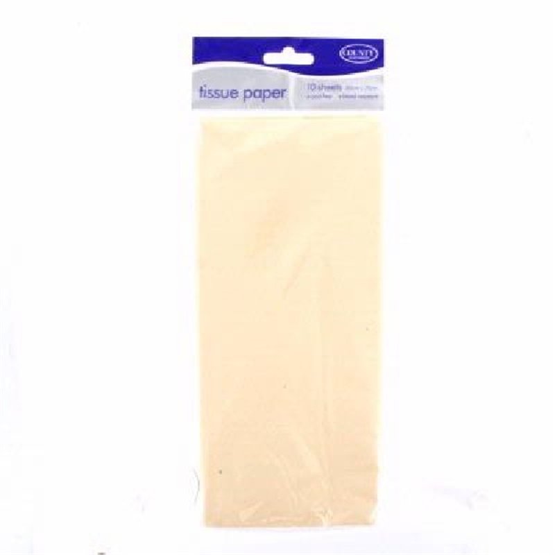 (10) IVORY TISSUE PAPER  12S
