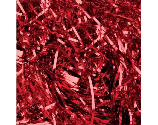 28G MET RED SHREDDED TISSUE  6S