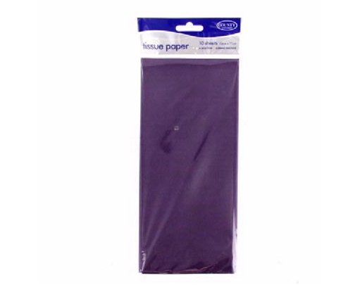 (10) PURPLE TISSUE PAPER  12S