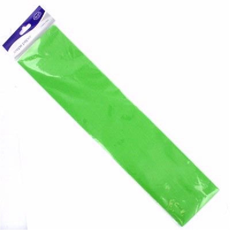 1.5M LIGHT GREEN CREPE  12S