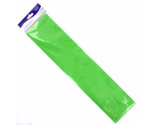 1.5M LIGHT GREEN CREPE  12S