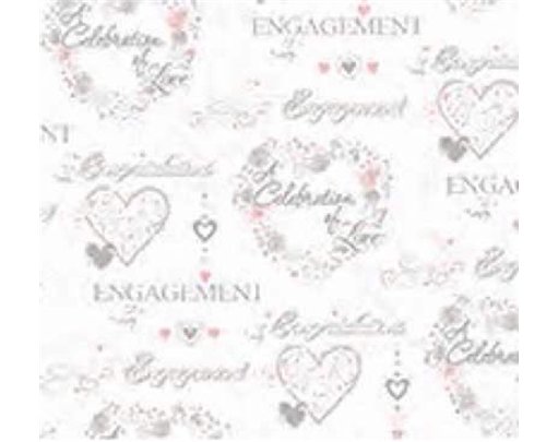 ENGAGEMENT TRAD GIFTWRAP & TAGS  24S