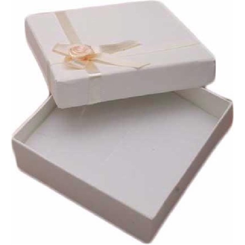 9X9X3CM IVORY GIFT BOX   12 S