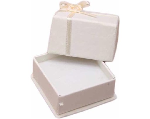5X5X3CM IVORY GIFT BOX   12 S