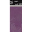 (6) PURPLE TISSUE PAPER SHEETS  12S