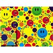 SMILEY FACES FOLDED WRAP & TAGS