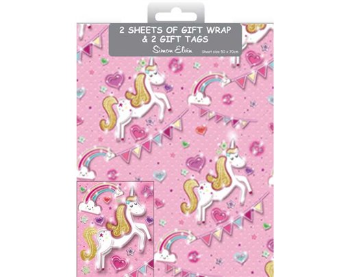 CUTE FOLDED WRAP & TAGS