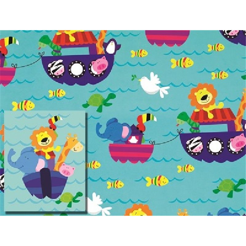 JUVENILE ANIMALS FOLDED WRAP & TAGS