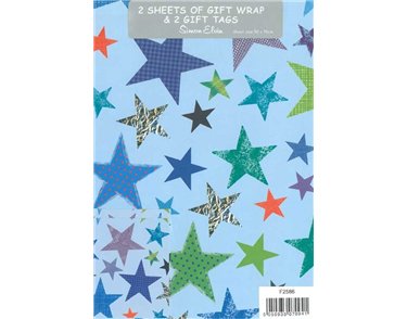 MALE STARS FOLDED WRAP & TAGS