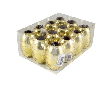 5MMX20M METALLIC GOLD RIBBON COP  12S