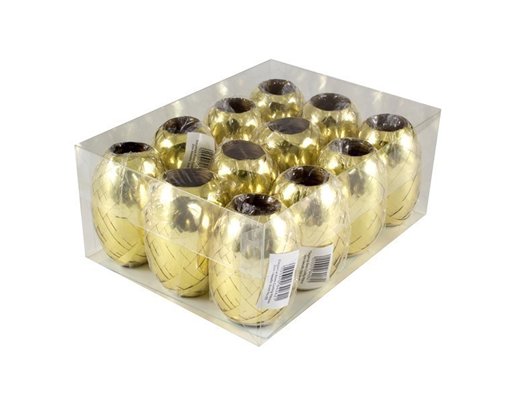 5MMX20M METALLIC GOLD RIBBON COP  12S