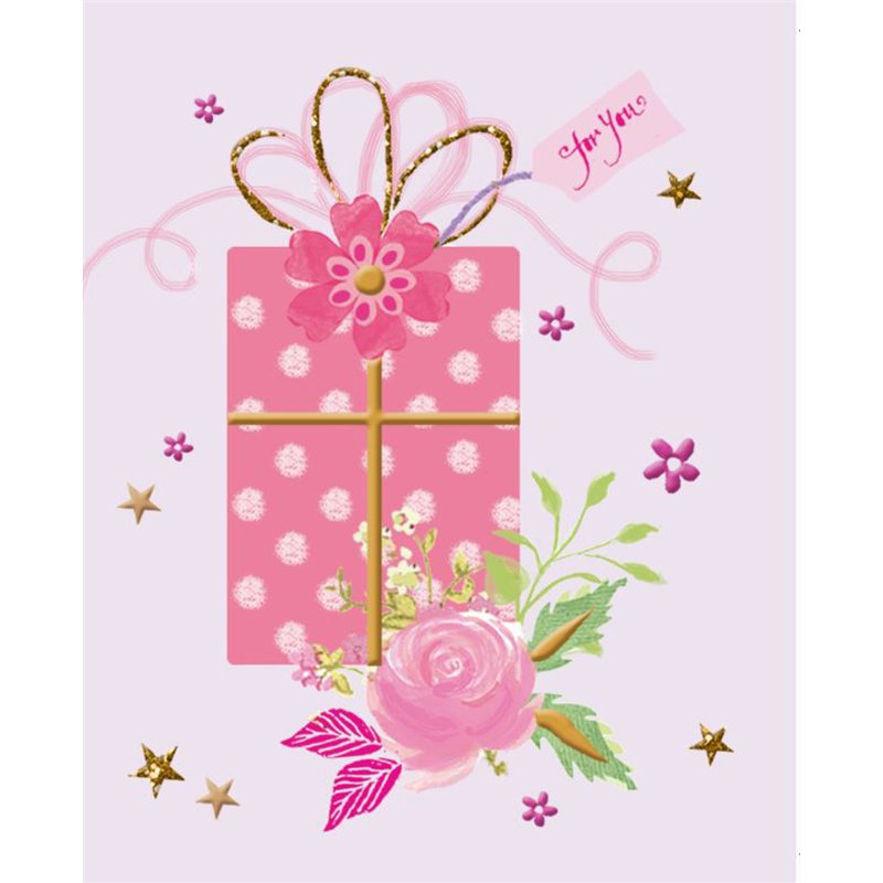 TRAD FEMALE ELVIN GIFT TAG  12S