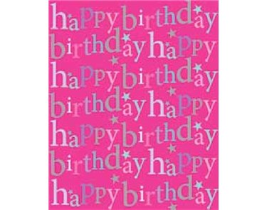 DESIGNER FEMALE GIFT TAG  12S
